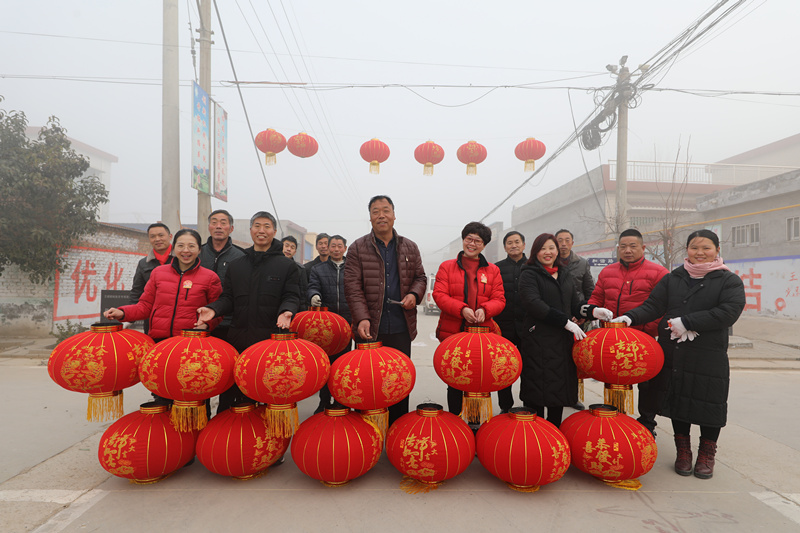 2020年大紅燈籠點亮任莊村